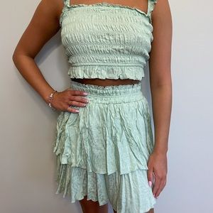 Madida set - top and skirt size small